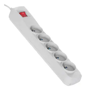 Activejet pilka maitinimo juosta su laidu ACJ COMBO 5G/3M/BEZP. AUT/S