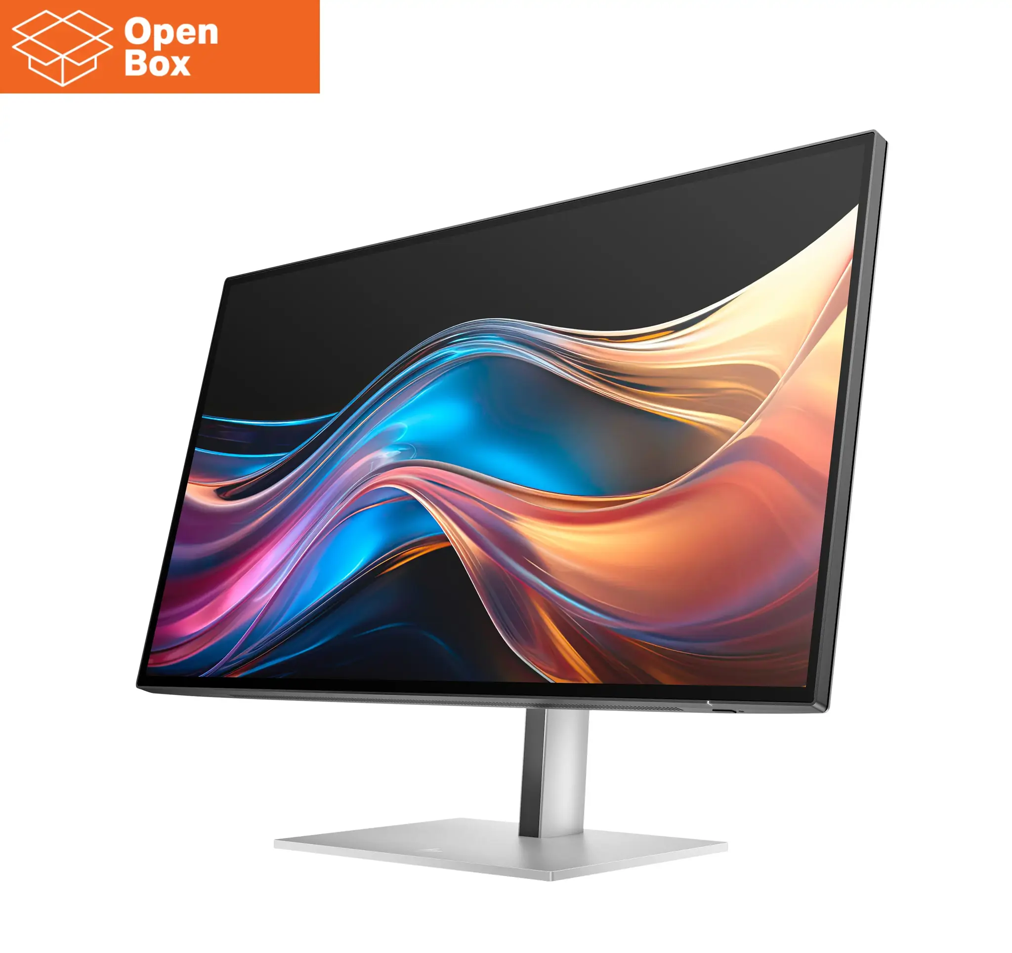 HP 727pq Series 7 Pro QHD Monitor - 27" 2560x1440 QHD 400-nit 120Hz AG, IPS Black HDR 400, USB-C(15W)/HDMI/DisplayPort Daisy-Chain, 3x USB-A, height adjustable/tilt/swivel/pivot, 3 years (replaces Z27q G3)