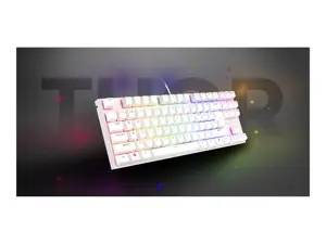 Genesis | THOR 303 | Mechanical Gaming Keyboard | Wired | US | Outemu Peach Silent | White