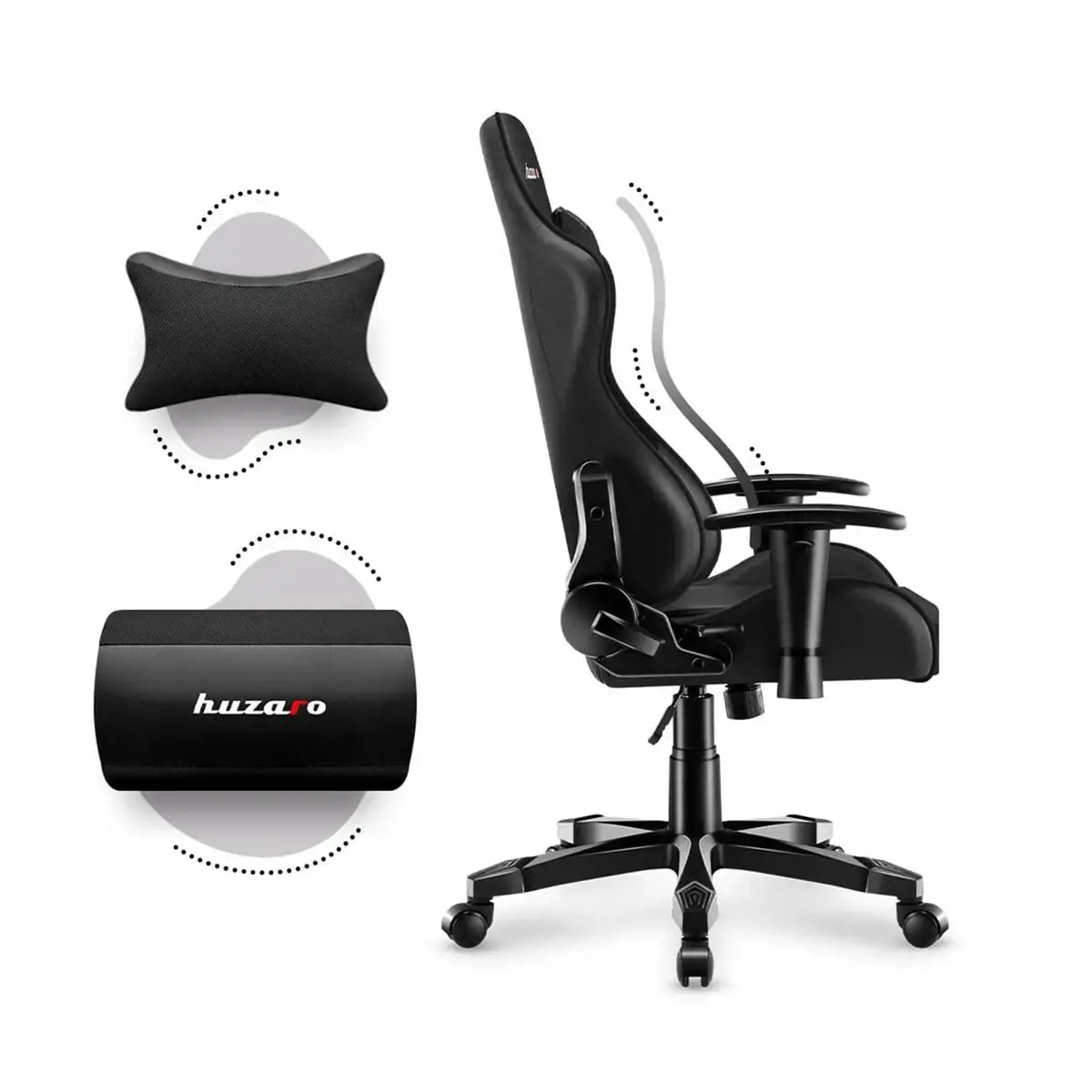 "Huzaro HZ-Ranger 6.0 Black" žaidimų kėdė vaikams