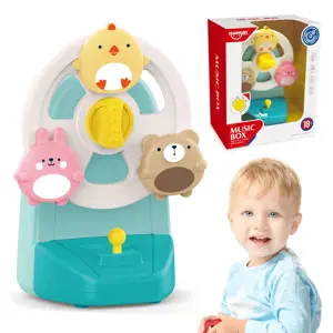 WOOPIE BABY muzikinė dėžutė - karuselė Gyvūnai