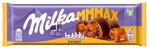 Šokoladas MILKA Bubbly Caramel, 250 g