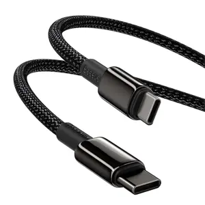 "Baseus" C tipo USB - C tipo USB kabelis "Power Delivery Quick Charge" 100W 5A 1 m juodas (juodas)