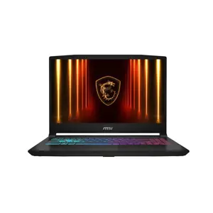 MSI Katana 15 HX B14WFK-605XPL Intel® Core™ i7 i7-14650HX Laptop 39.6 cm (15.6") Full HD 16 GB DDR5-SDRAM 512 GB SSD NVIDIA GeForce RTX 5060 Wi-Fi 6E (802.11ax) NoOS Black