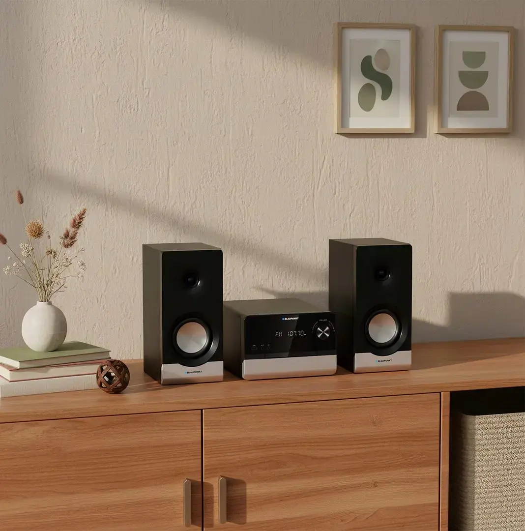 Blaupunkt MS40.2BT Micro hi-fi system black
