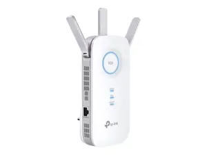 "TP-Link AC1900 Wi-Fi" diapazono ilgintuvas, tinklo siųstuvas, 1900 Mbit/s, 10,100,1000 Mbit/s, išorinis, 23 dBm, 10/100/1000Base-T(X)