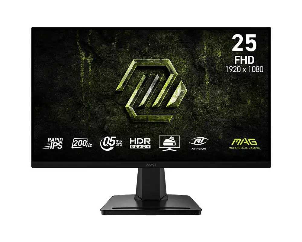 LCD Monitor MSI 24.5 " 1920 x 1080 pixels Full HD Native aspect ratio 16:9 LCD Flat MAG256FE20