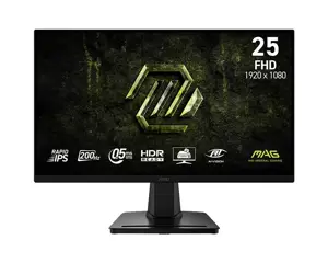 LCD Monitor MSI 24.5 " 1920 x 1080 pixels Full HD Native aspect ratio 16:9 LCD Flat MAG256FE20
