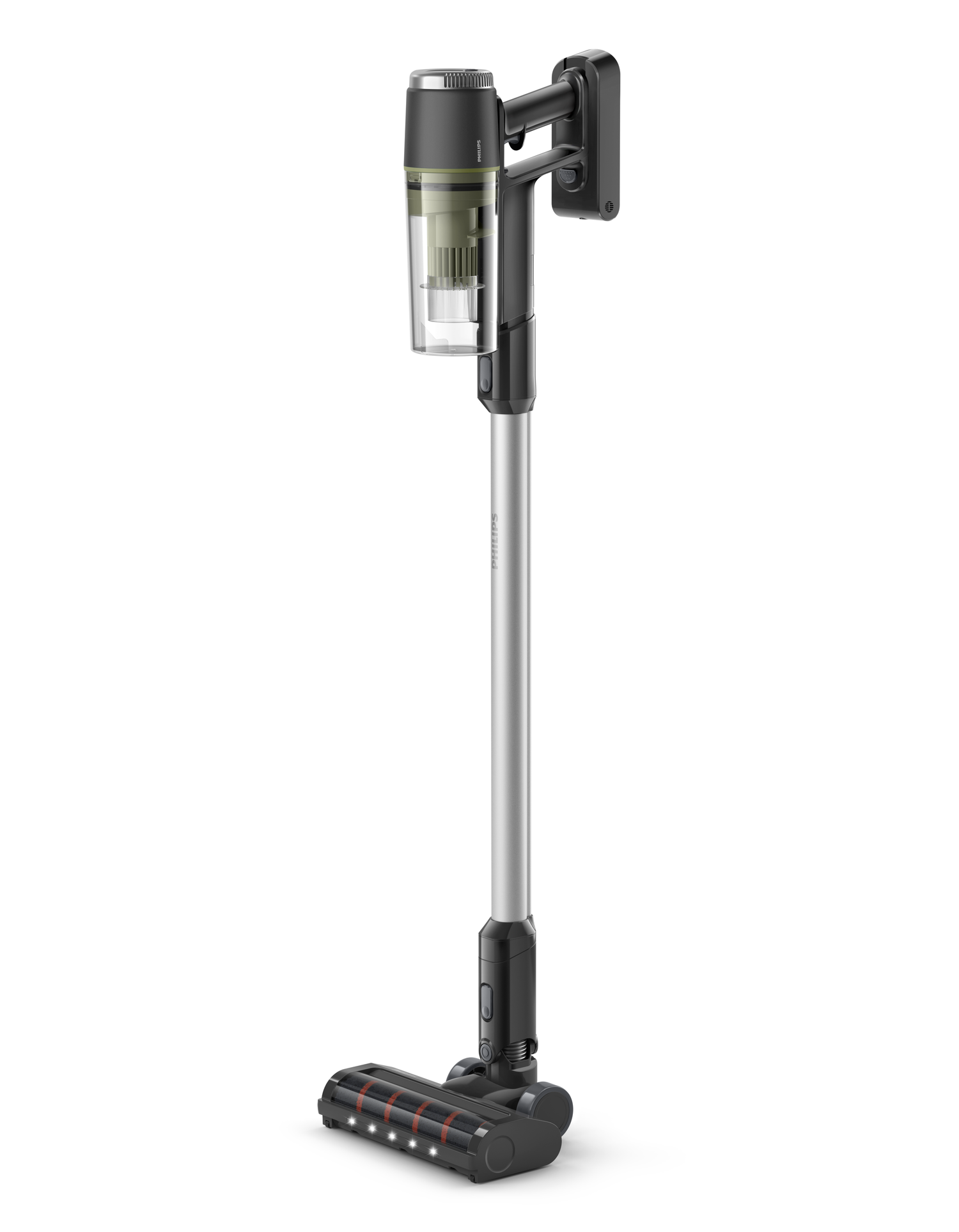 Philips 3000 series XC3033/01, Stick vacuum, Bagless, Black, Green, Dry, Cyclonic, Cyclonic/filtering