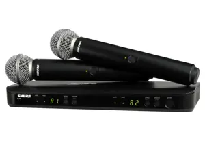 Shure BLX288E/SM58-H8E - wireless system with receiver and two SM58 microphones