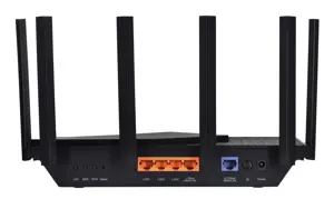 TP-Link Archer AX5400 Multi-Gigabit WiFi 6 maršrutizatorius, "Wi-Fi 6" (802.11ax), dviejų dažnių (2,4 GHz / 5 GHz), Ethernet LAN, juodas, stalinis/polinis maršrutizatorius