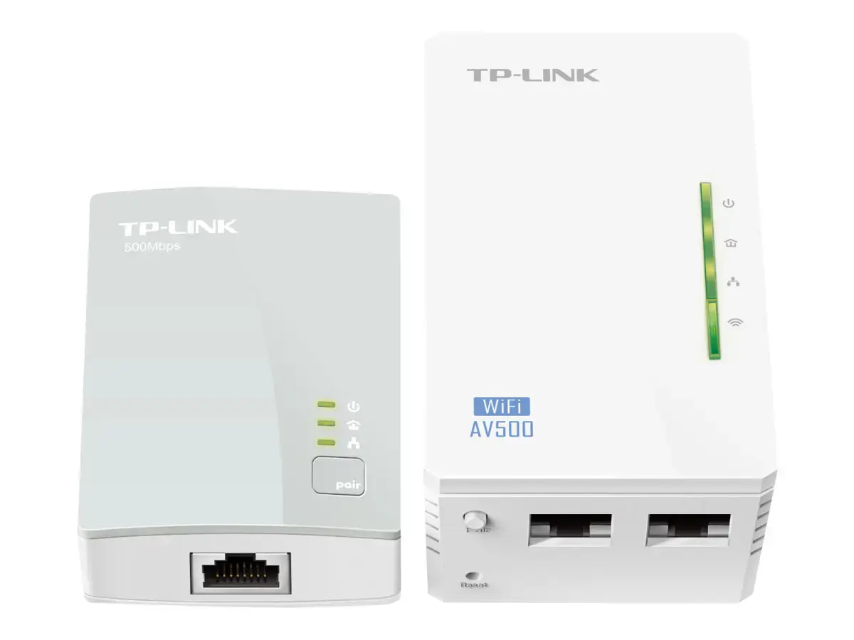 "TP-Link Powerline 600 Wi-Fi Extender Starter Kit", 600 Mbit/s, IEEE 802.11b, IEEE 802.11g, IEEE 802.11n, IEEE 802.3, IEEE 802.3u, Fast Ethernet, 10 100 Mbit/s, "Wi-Fi 4" (802.11n), 802.11b, 802.11g, "Wi-Fi 4" (802.11n)