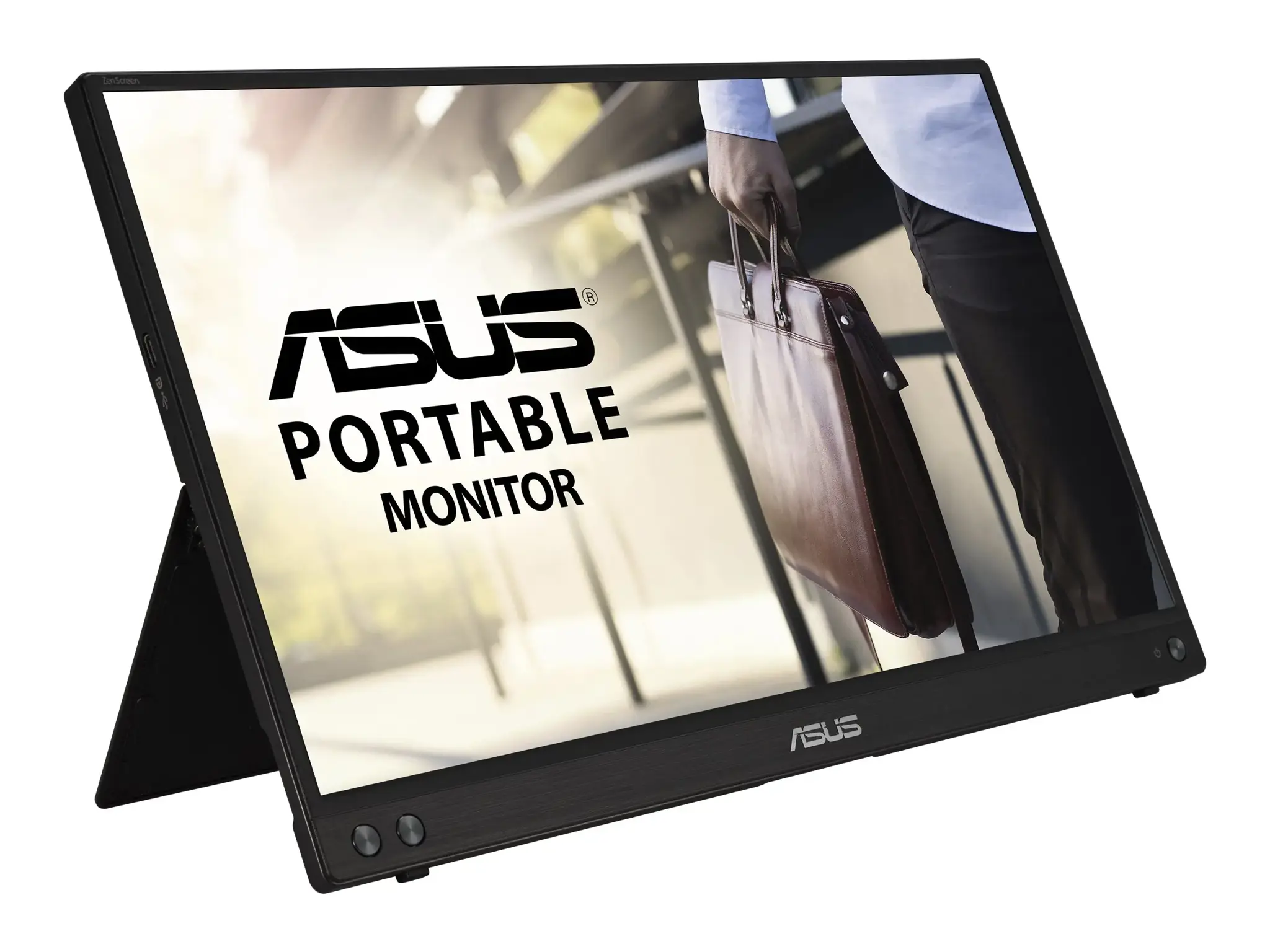 Monitorius ASUS MB16ACV, 39.6 cm (15.6"), 1920 x 1080 pixels, Full HD, LED, Black