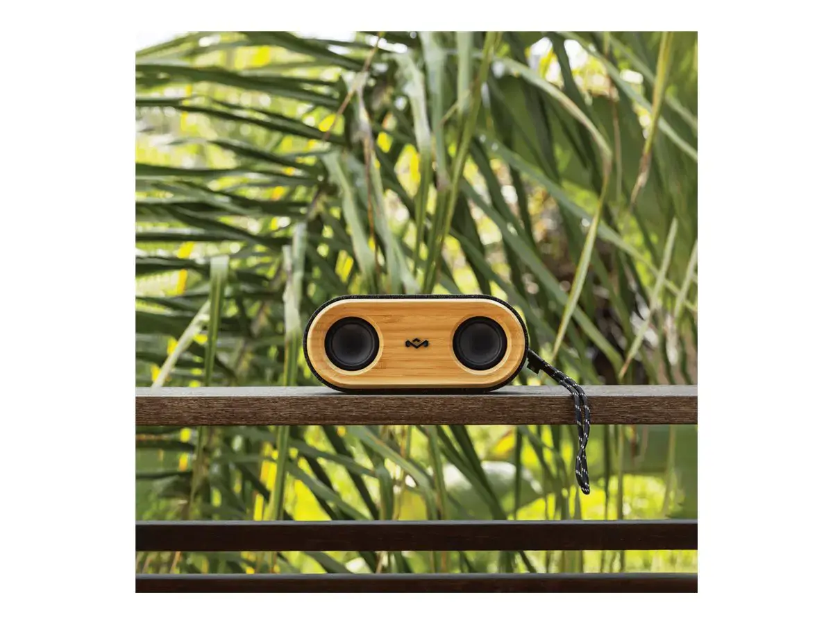 "Marley Get Together Mini 2" garsiakalbis "Bluetooth", nešiojamas, belaidis ryšys, juodas