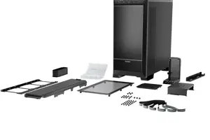 Būkite tylūs! DARK BASE PRO 901 | Juoda, Full Tower, Kompiuteris, Juoda, ATX, EATX, micro ATX, Mini-ATX, XL-ATX, Aliuminis, Stiklas, Plienas, Žaidimams