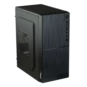 AKYGA Micro ATX korpusas AK35BK 2x USB 2.0 juodas be maitinimo šaltinio