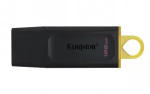 KINGSTON 128 GB USB3.2 Gen1 "DataTraveler Exodia" juoda + geltona