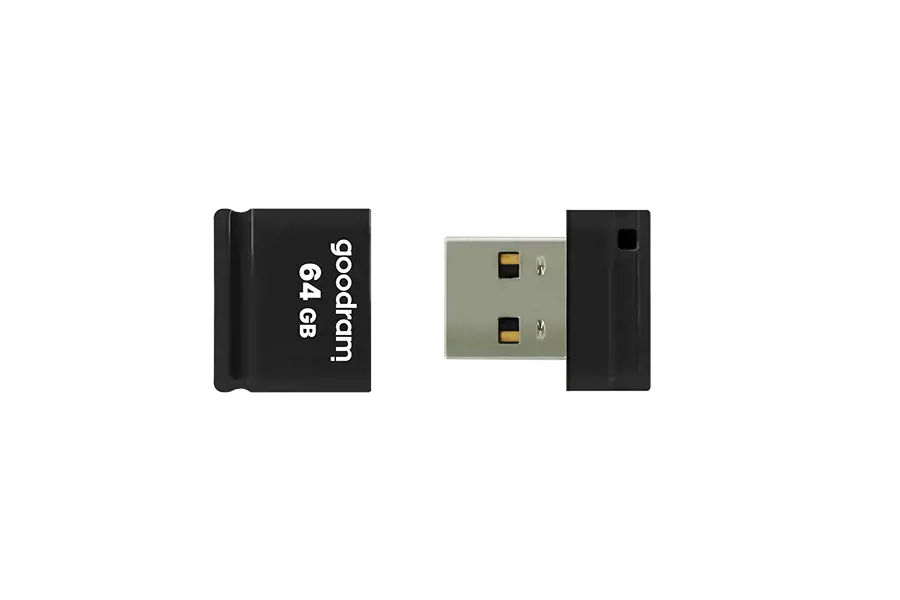 "Goodram UPI2", 64 GB, A tipo USB, 2.0, 20 MB/s, dangtelis, juodas