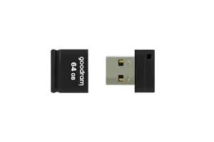 "Goodram UPI2", 64 GB, A tipo USB, 2.0, 20 MB/s, dangtelis, juodas