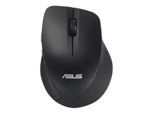 ASUS WT465, dešinioji ranka, optinis, RF belaidis, 1600 DPI, juodas