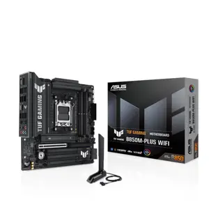 Mainboard ASUS AMD B850 SAM5 Micro-ATX Memory DDR5 Memory slots 4 1xPCI-Express 4.0 1x 1xPCI-Expres…