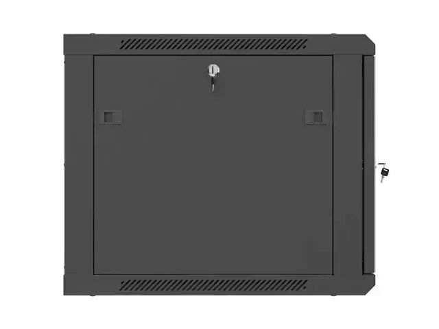 Lanberg Wall mounted installation cabinet 19" 9U 600X600 | WF01-6609-23B | Black