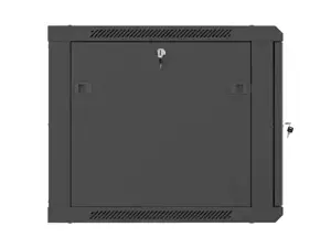 Lanberg Wall mounted installation cabinet 19" 9U 600X600 | WF01-6609-23B | Black