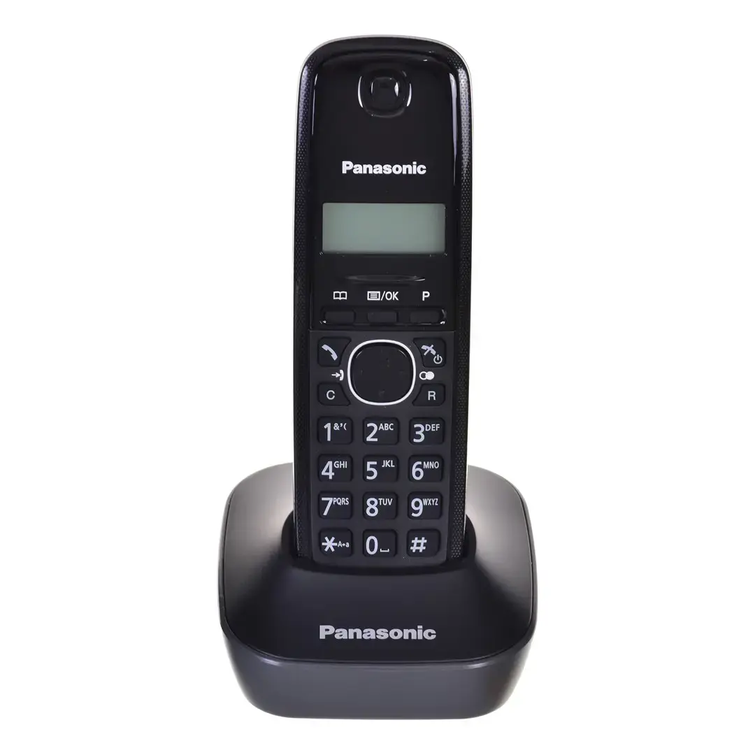 "Panasonic" KX-TG1611 telefonas DECT telefonas Juodas skambinančiojo ID