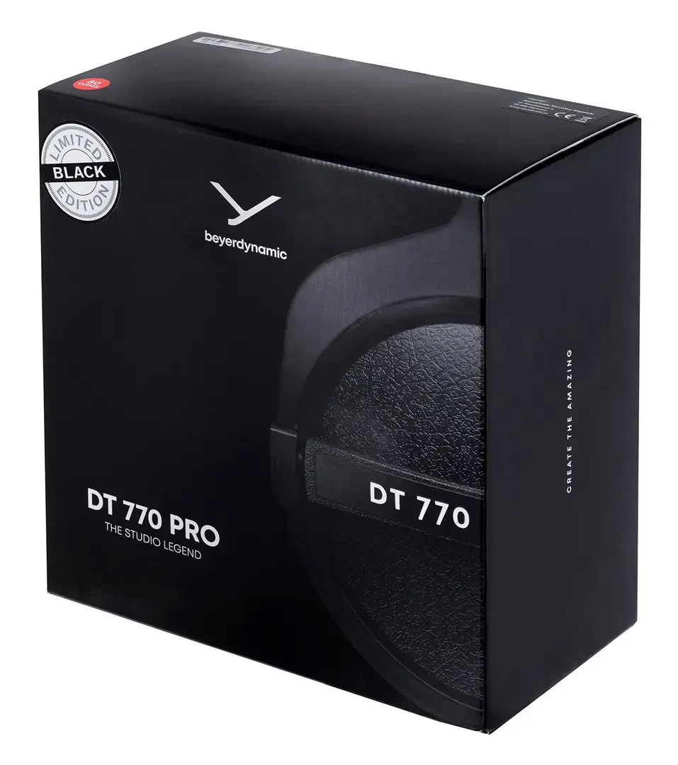 Beyerdynamic DT 770 Pro Black Limited Edition - uždaros studijinės ausinės