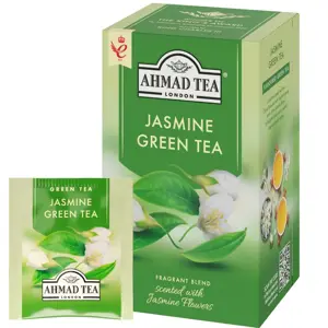 Arbata AHMAD ALU JASMINE GREEN, 20 vokelių su siūlu