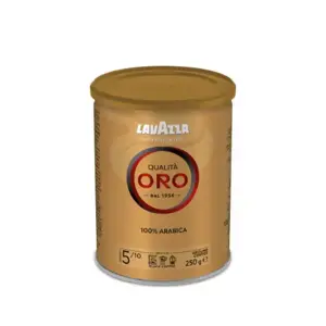 Kava LAVAZZA ORO, malta, 250 g, metalinėje dėžutėje