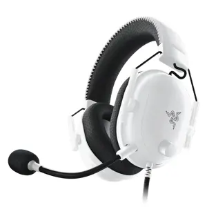 "Razer" ausinės "BlackShark V2 Pro" su įmontuotu mikrofonu, baltos spalvos, ausinės, belaidės