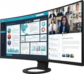 EIZO EV3895EN 37.5" IPS 24:10 3840X1600 CURVED USB-C/85W RJ45 KVM (BLACK)