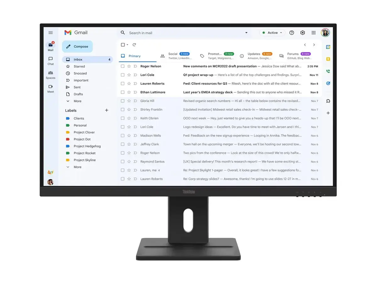 LENOVO 27" E27-40 FHD IPS 16:9 100HZ HDMI/DP/VGA