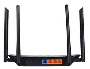 TP-Link AC1300, Wi-Fi 5 (802.11ac), Dual-band (2.4 GHz / 5 GHz), Ethernet LAN, Black, Tabletop router