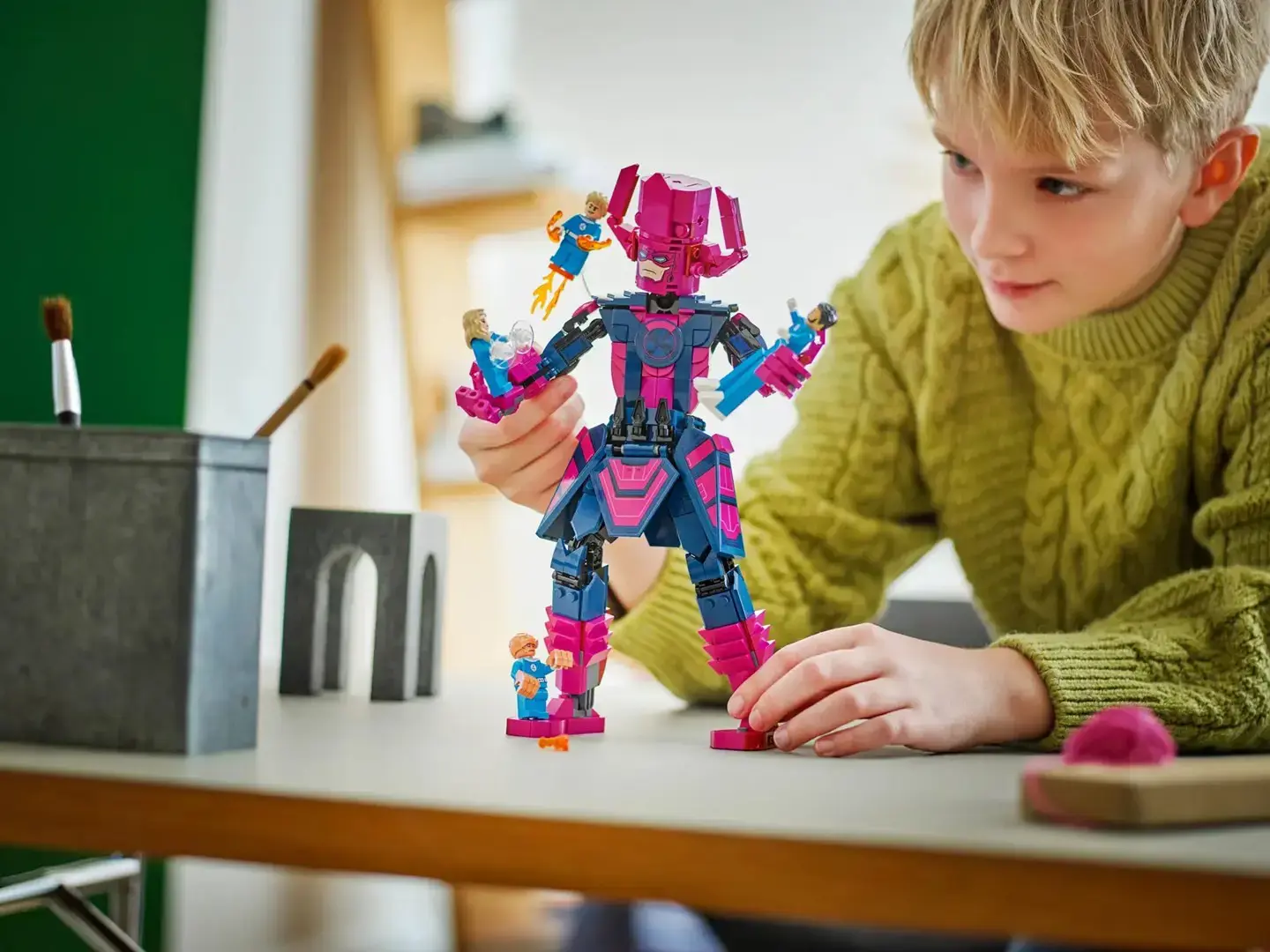 LEGO MARVEL 76316 Fantastic Four vs. Galactus Construction Figure