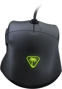Turtle Beach Pure SEL - Ultra-Light Ergonomic RGB Gaming Mouse, 8K DPI Optical Sensor, Mechanical Switches, Pretension System, Pure PTFE glides, RGB Illumination Black, Right-hand, Optical, USB Type-A, 8000 DPI, Black