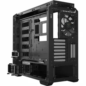 Būkite tylūs! Silent Base 601, Midi Tower, Kompiuteris, Juoda, ATX, EATX, micro ATX, Mini-ITX, Akrilonitrilo-butadieno stirenas (ABS), SECC, HDD