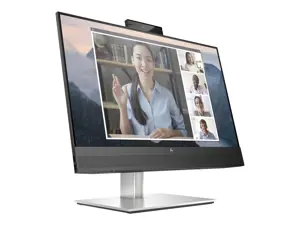 Monitorius HP E24mv G4, 60.5 cm (23.8"), 1920 x 1080 pixels, Full HD, 5 ms, Black, Silver