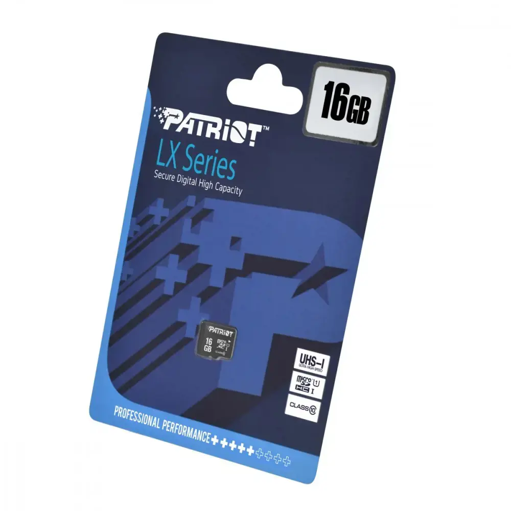 "Patriot" 16 GB LX serijos UHS-I microSDHC