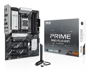 ASUS PRIME B840-PLUS WIFI AMD B840 Socket AM5 ATX