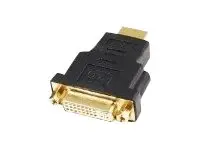 GEMBIRD A-HDMI-DVI-3 Gembird reduktorius HDMI(M) - DVI-D(F)(24+1), vienšakis, juodas