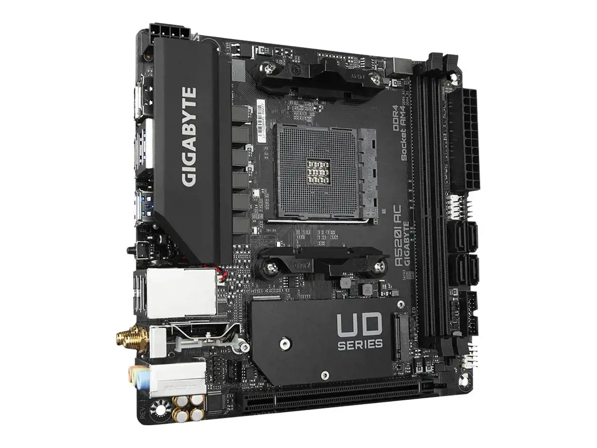 GIGABYTE A520I AC Socket AM4 AMD A520 DDR4 Micro ITX