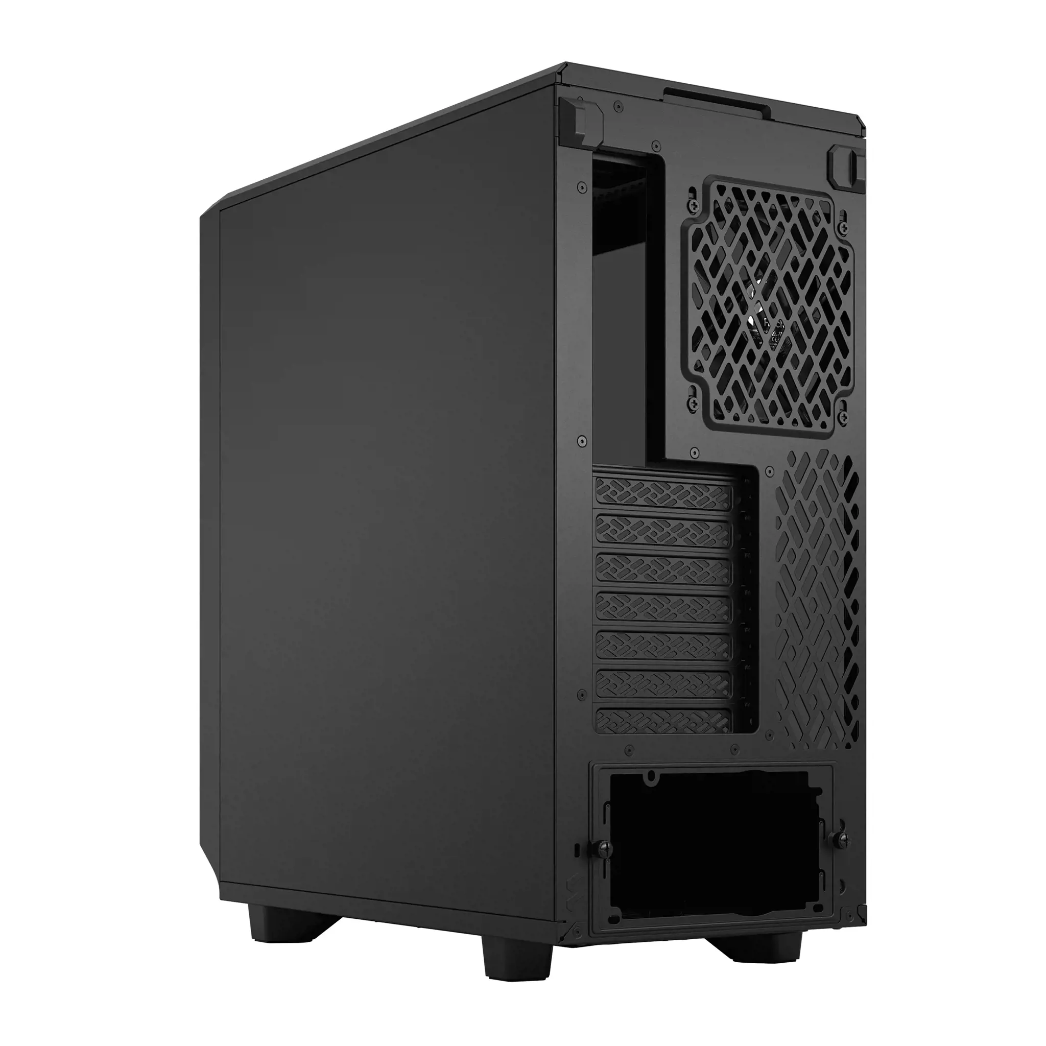 "Fractal Design Meshify 2 Compact", Kompiuteris, Juodas, ATX, "micro ATX", Mini-ITX, Plienas, Grūdintas stiklas, Žaidimams, 16,9 cm