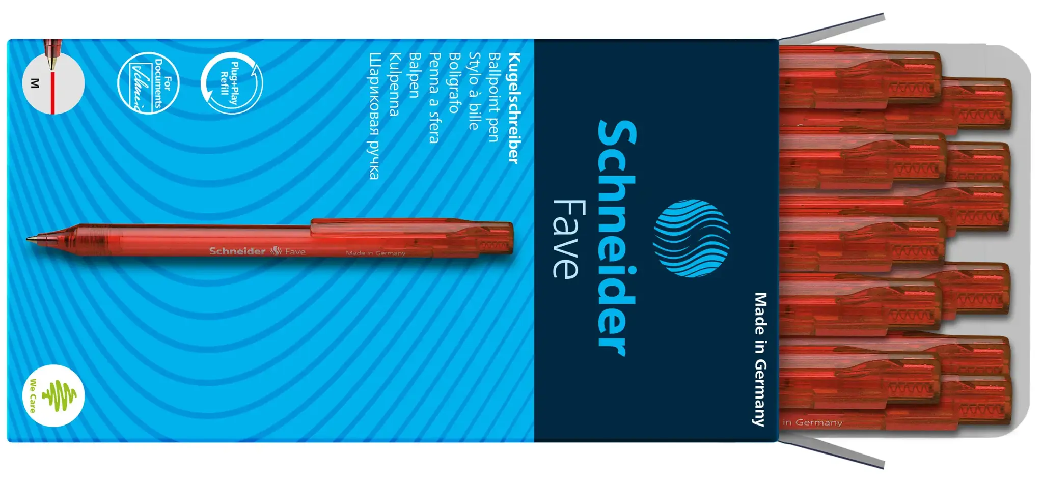 Automatinis tušinukas SCHNEIDER FAVE, 1.0 mm.