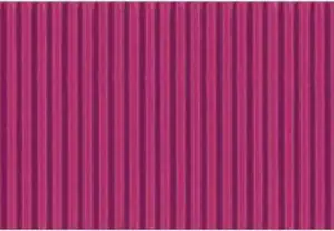 Gofruotas kartonas 50x70cm Folia tams.rožinis