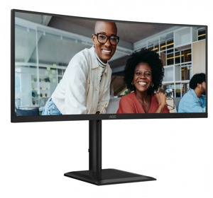 AOC CU34E4CV | 34 " | VA | 21:9 | 120 Hz | 4 ms | 3440 x 1440 pixels | HDMI ports quantity 2 | Black