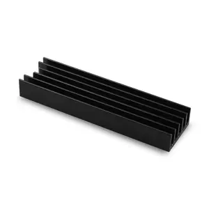 AXAGON CLR-M2L10 pasyvus - M.2 SSD, 80 mm SSD, ALU korpusas, silikoninės šiluminės pagalvėlės, aukš…