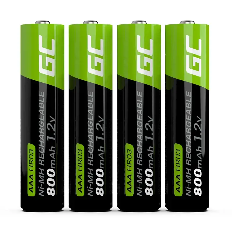 GREENCELL GR04 Žaliasis elementas 4x akumuliatorius AAA HR03 800mAh