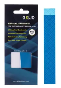"Gelid Ultimate" termopadelės 120x20x0,5 mm TP-GP04-R-A